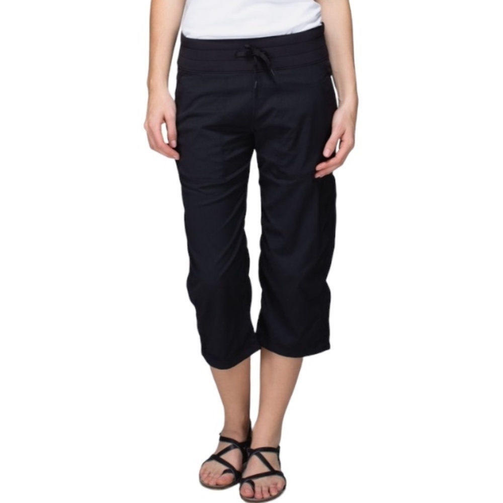 Lululemon Studio Crop Size 2 Black